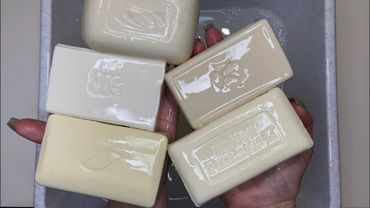 ASMR 🧺😴 Set of 5 bath soaps | АСМР 🧺😴 Сет из 5 банных мыл