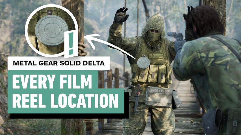 Metal Gear Solid Delta - All Film Reel Locations