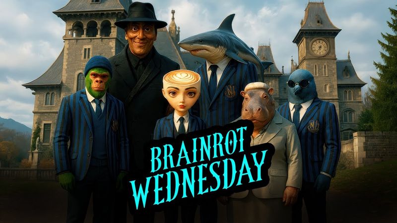 Wednesday Brainrot | Official Music Video
