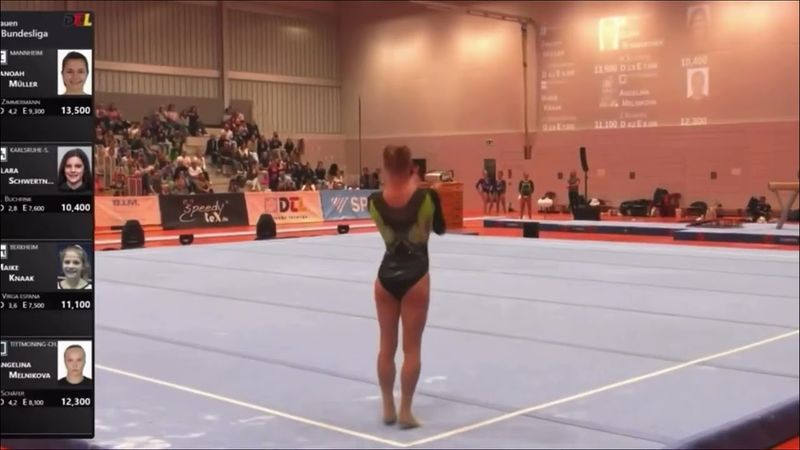 Angelina Melnikova AA 55.400 2025 Bundesliga