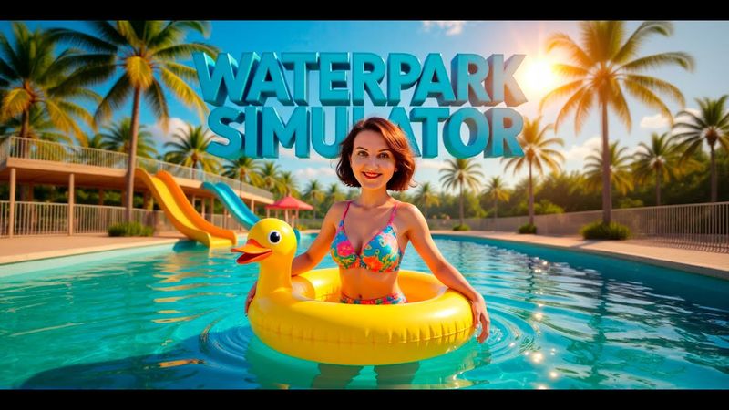 Waterpark Simulator | Первый взгляд | Самый забавный симулятор аквапарка