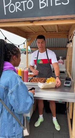 Ronaldo has officially lost it #ronaldo #67 #ai #cr7 