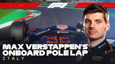 The Fastest Lap In F1 History: Max Verstappen's Pole Lap | 2025 Italian Grand Prix | Pirelli