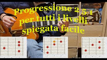 Progressioni di Accordi Jazz 2-5-1: Guida Pratica con schemi per  chitarristi di ogni  livello