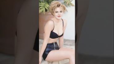 Drew Barrymore's appearance changes since her debut#morph  #film  #usa