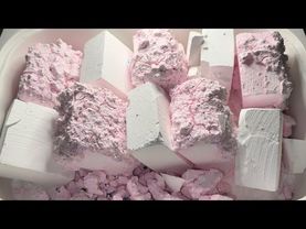 Light Pink Paste x PJ - Cotton Candy 🤍🩷 + description #asmr #gymchalk #chalk #fy #satisfying