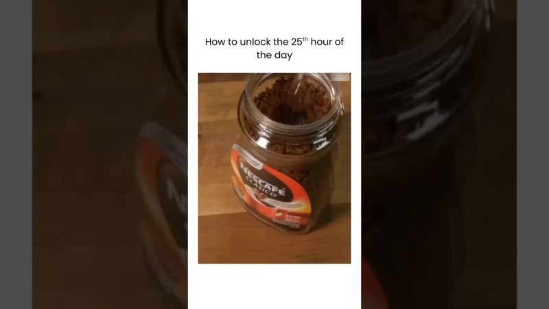 How to unlock the 25th hour of the day😐🙌🏻