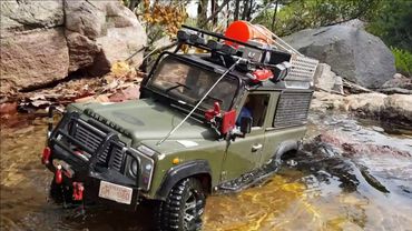 RC4WD D90 Land Rover Defender Valley Rock Crawling