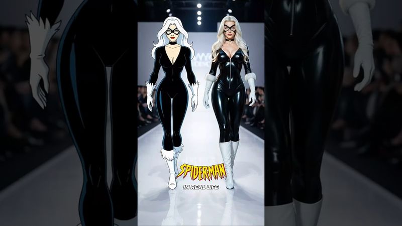 🕷️🕸️🗽 This is how Spider-Man: The Animated Series in real life Part 2🤯 #spiderman