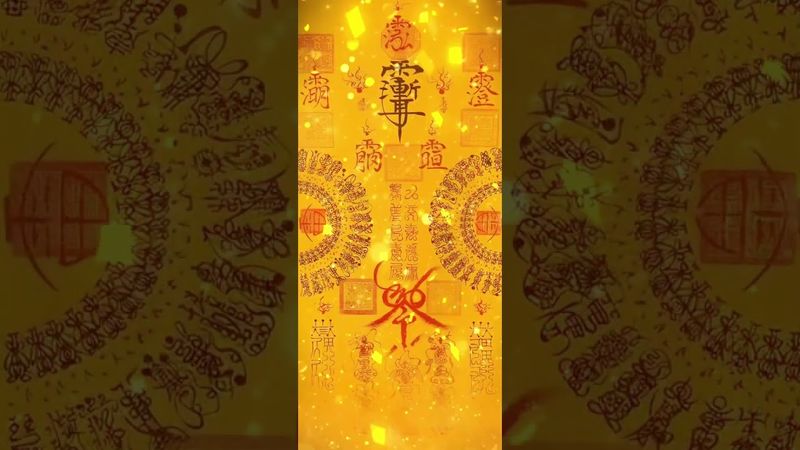 《道家符咒》鎮一切不利，評論區留“請”！把神符“請”回家！#道家文化 #國學文化 #祝由術 #玄學 #運勢 #財運 #神符 #符咒 #壁紙 #手機壁紙 #手機屏保