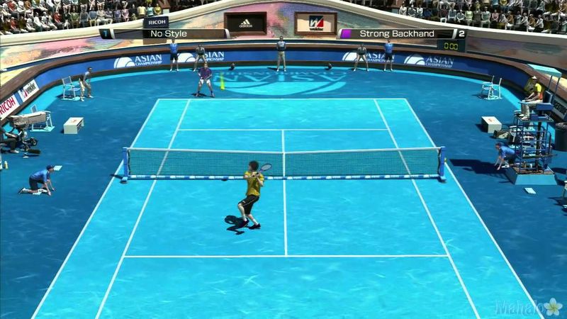 Virtua Tennis 4 Walkthrough - World Tour: Open Season - Asian Championship - Semi-final