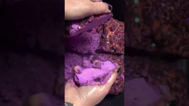 Thick Purple Pasted Chalk Blocks