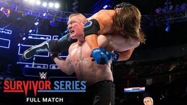 INCONTRO COMPLETO - Brock Lesnar contro AJ Styles - Incontro Campione contro Campione: Survivor S...