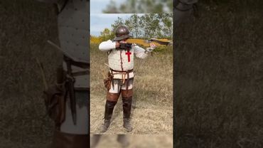 Тяжелый средневековый арбалет #арбалеты