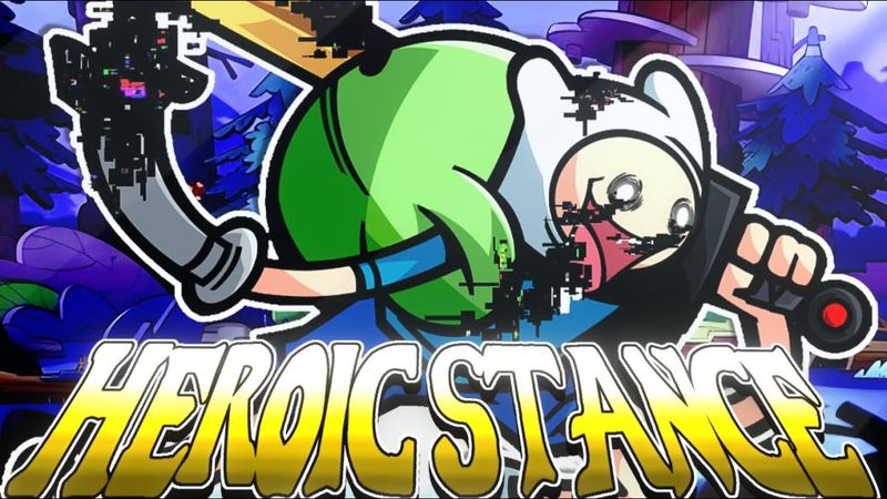 FNF COVER: HEROIC STANCE But Finn, Fionna and Cake sings it
