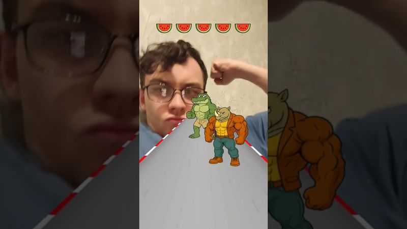 ИГРА ПРОКАЧАЙ НОСОРОГА 🦏