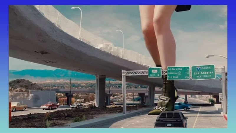 Giantess Jennie From BlackPink [Giantess/巨大娘][Slowmo]