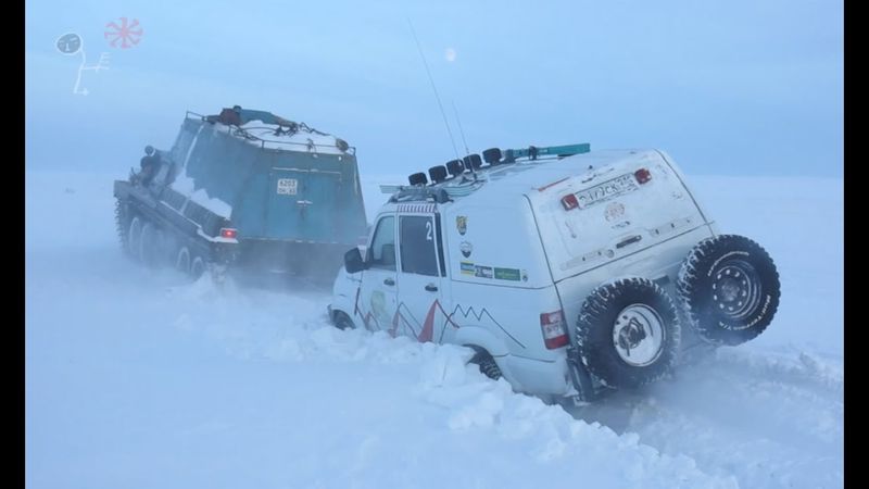 Экспедиция Индига. На внедорожниках через тундру.