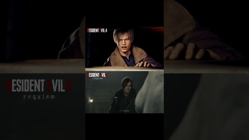 RE4 Remake vs RE9 Leon Gameplay Comparison