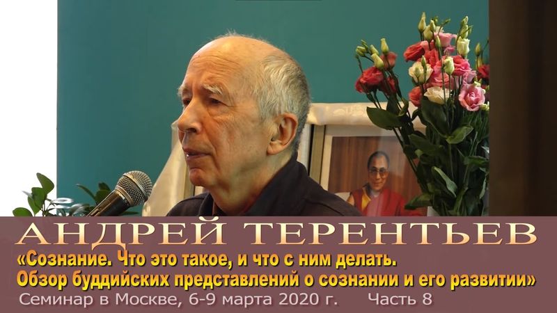 Андрей Терентьев. Семинар о сознании. Часть 8