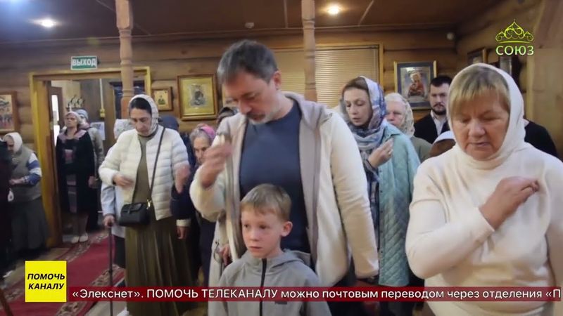 Глава Симбирской митрополии совершил Божественную литургию в строящемся Александро-Невском храме