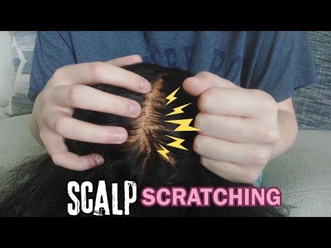Scalp Scratching and Hair Parting/Pulling ASMR