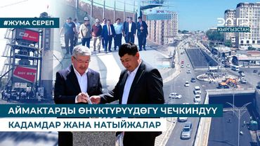 АЙМАКТАРДЫ ӨНҮКТҮРҮҮДӨГҮ ЧЕЧКИНДҮҮ КАДАМДАР ЖАНА НАТЫЙЖАЛАР