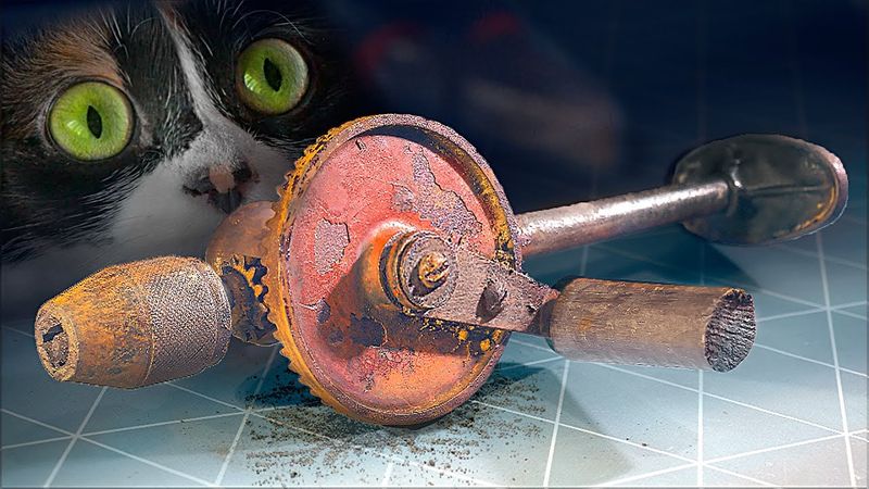 ВОСКРЕШАЕМ УБИТУЮ РУЧНУЮ ДРЕЛЬ