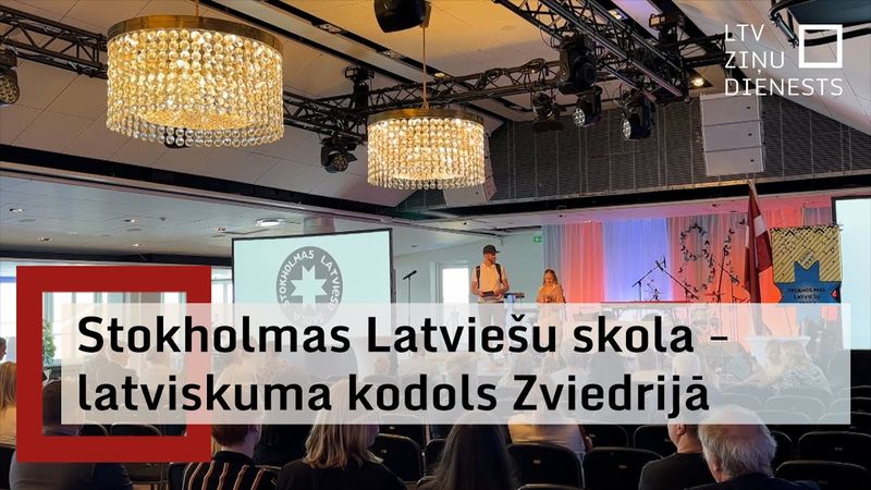 Stokholmas Latviešu skola – droša latviskās identitātes sala Zviedrijā jau astoņas desmitgades