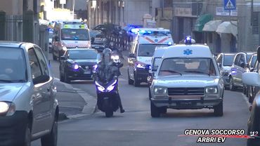 Inaugurazione-Corteo Croce Verde San Gottardo Sezione Burlando