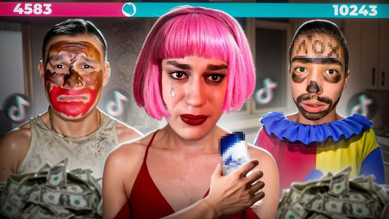 БЕЗУМИЕ В ТИКТОК ЭФИРАХ - За деньги они готовы на всё...