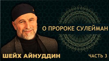 22. ПРОРОК СУЛЕЙМАН - МИР ЕМУ - ЧАСТЬ 3 - ШЕЙХ АЙНУДДИН