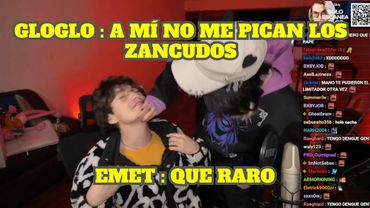 GLOGLO Y EMET HABLAN DE LOS ZANCUDOS DE LA CASA