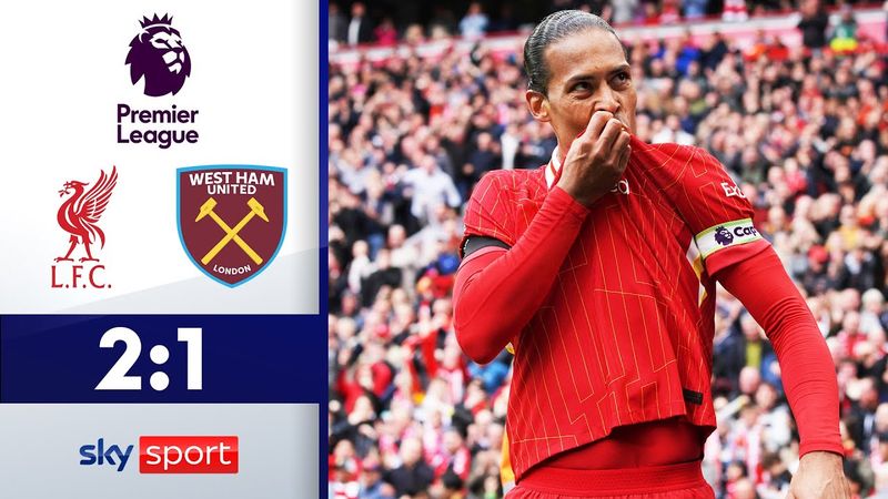 Später Treffer! Liverpool weiter voll auf Titelkurs! | FC Liverpool - West Ham United | Highlights