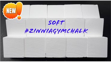 NEW TEXTURE ! Soft Zinnia Gym Chalk 🎉 58K Celebration - Order Now! #zinniagymchalk