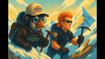 ЛЕЗИМ НА ГОРУ С ДЮКОМ