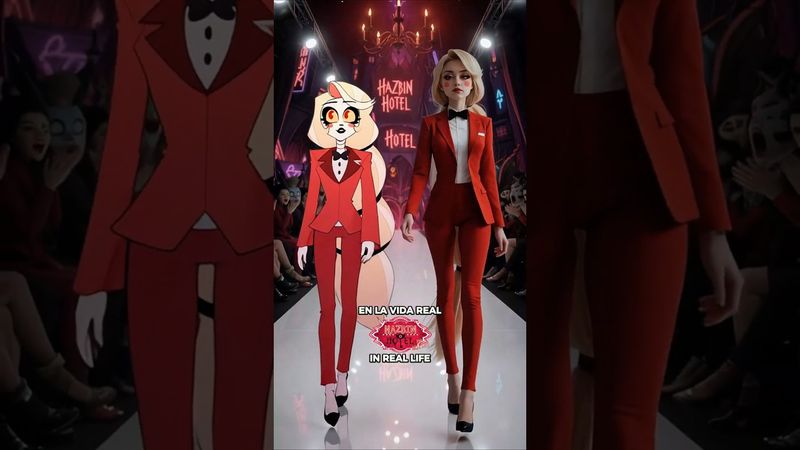 WELCOME TO HELL…😈🔥Can you imagine a live action version of Hazbin Hotel? 🎬🔥#hazbinhotel