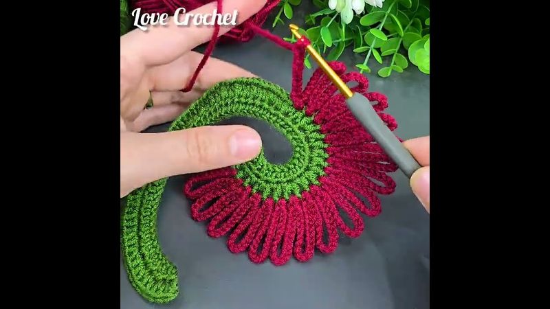 WOW! So EASY Yet SUPER BEAUTIFUL Crochet Flower 😍 | Muy Bonito Flor de Ganchillo