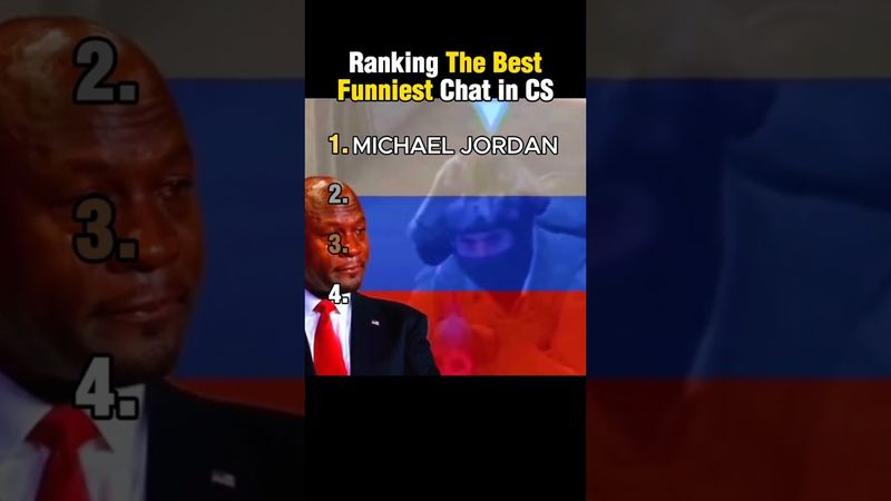 Classifica delle chat più divertenti in Counter Strike #csgo #cs2 #fps #shorts