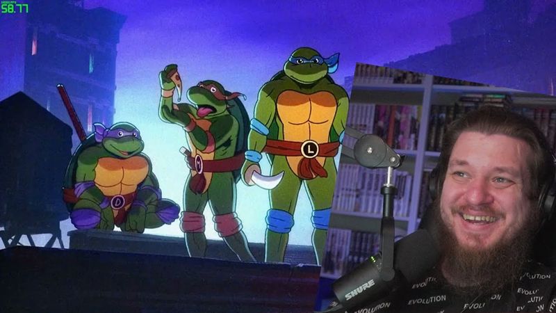 Реакция на Teenage Mutant Ninja Turtles: Shredder’s Revenge - Cinematic Intro