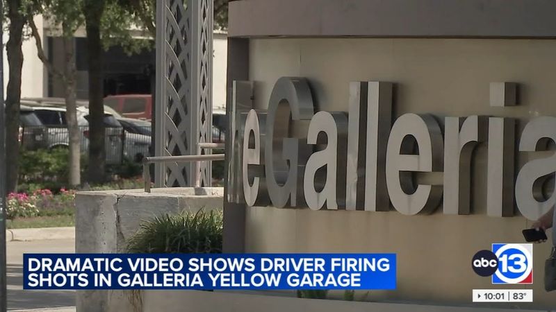 Driver opens fire inside Galleria Mall parking garage