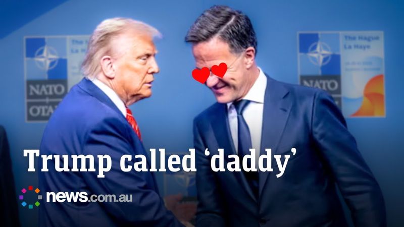 NATO Chief calls Trump Daddy