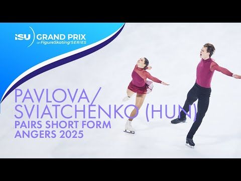 Maria PAVLOVA / Alexei SVIATCHENKO | Pairs Short Program | Angers 2025 | #GPFigure