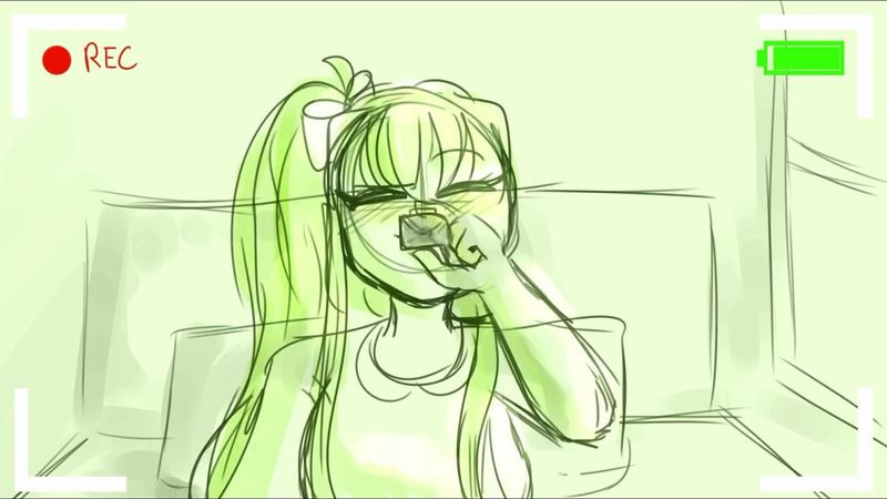 (REUPLOAD) Do you love me too - Sayonika DDLC animatic (cover by Pixie Labrador & Dom Ortega)