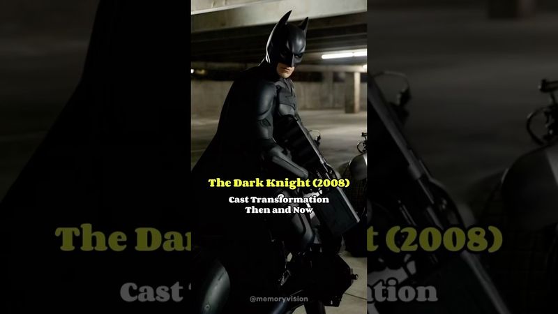 The Dark Knight (2008) - Memorable Cast Transformation Then and Now