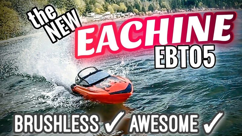 NEW Eachine EBT05!! - the BRUSHLESS Budget RTR RC Speed Boat fit for REDEMPTION!
