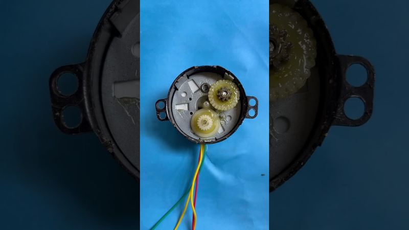 GEARED MOTORS WORK EASILY #alternatör #mıknatıs #kerimakarpat #jenerator