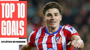 ¡Los 10 MEJORES GOLES del ATLÉTICO DE MADRID!