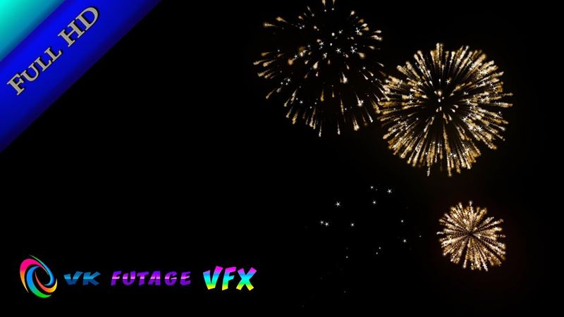 фейерверк футаж
