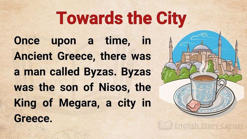 Learn English through Story Level 1 || Towards the City || English Story With Subtitle